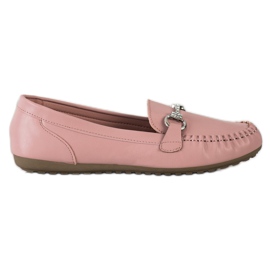 Queentina Elegante Slipper mit Cubic Zirkonia rosa