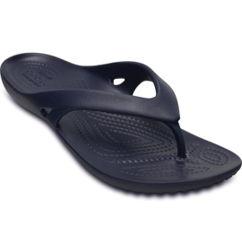 Crocs Kadee Ii Flip W Damen Hausschuhe marineblau 202492 410