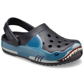 Crocs für Kinder Fun Lab Shark Band Clg K schwarz 206271 001