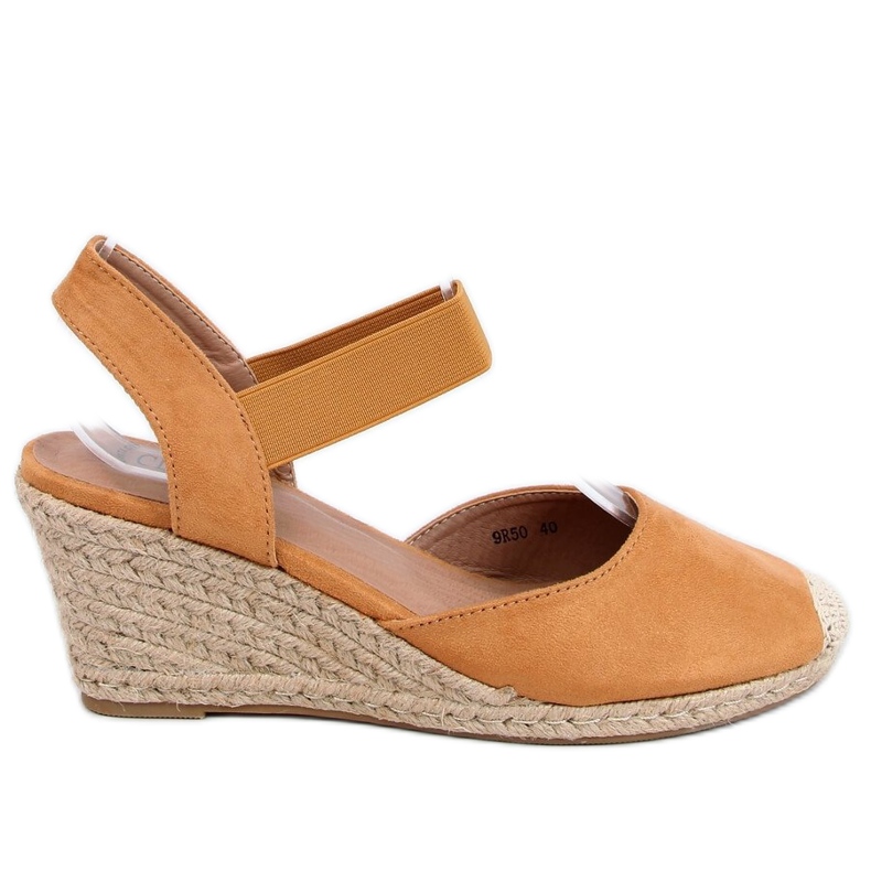Espadrilles auf Keilkamel 9R50 Camel mehrfarbig