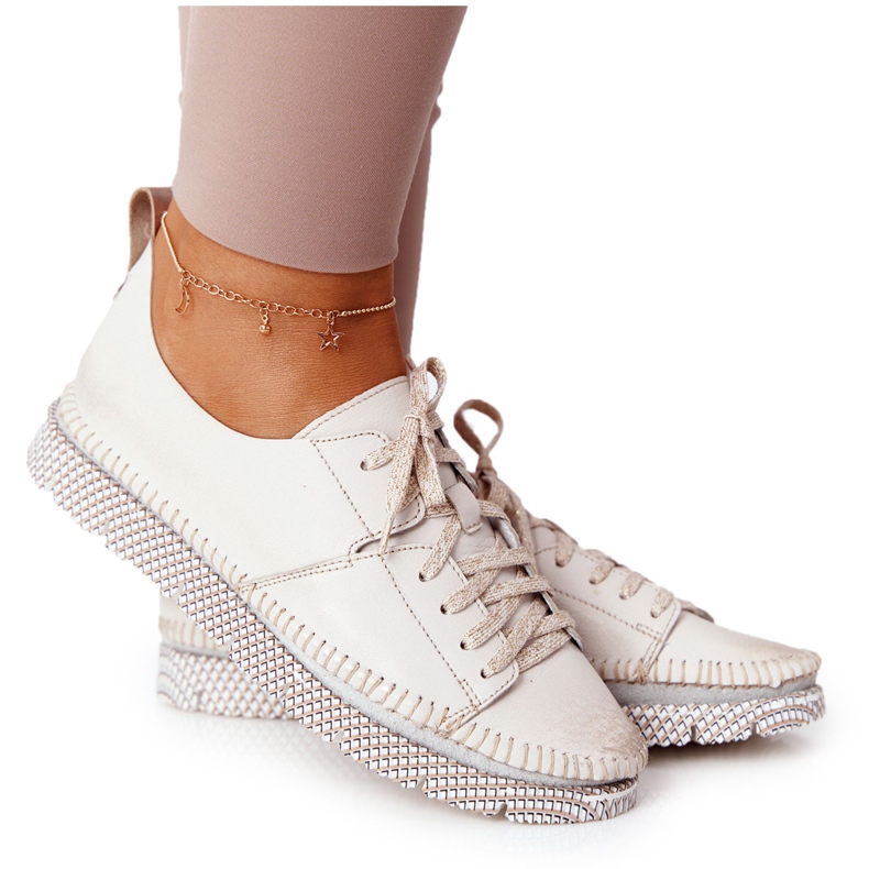 Damen Lederschuhe Maciejka 05054-25 Golden