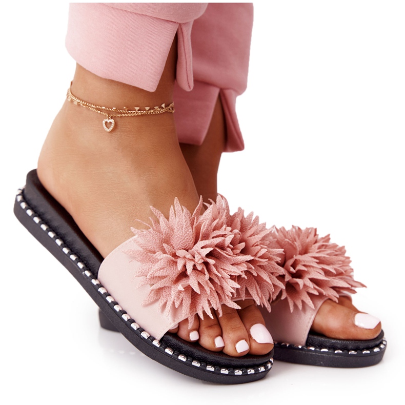 Gummi Hausschuhe mit Jets Vinceza 20-30101 Rosa