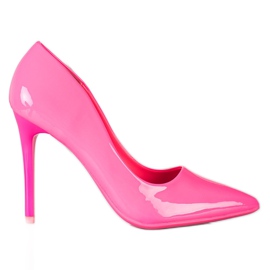 SHELOVET Mode High Heels rosa