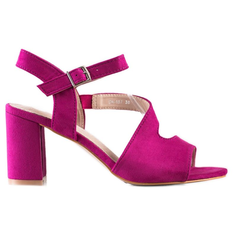 S. BARSKI Modische Sandaletten von S.BARSKI rosa