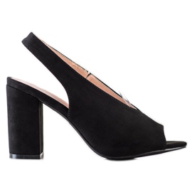 S. BARSKI Gebaute Sandalen S.BARSKI schwarz