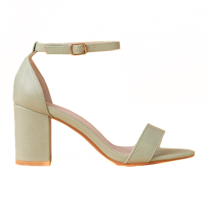 Goodin Kalsic Sandalen mit hohen Absätzen grün