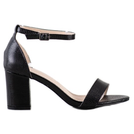 Goodin Klassische Sandalen mit hohen Absätzen schwarz