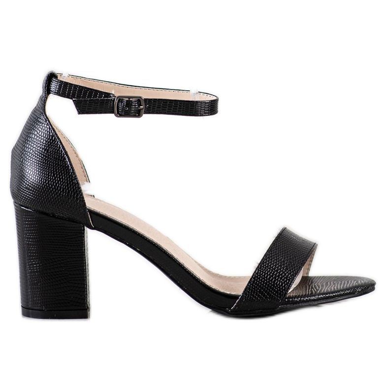 Goodin Klassische Sandalen mit hohen Absätzen schwarz