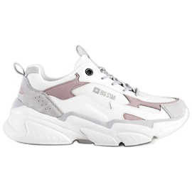 Damen Sneaker Big Star HH274255 weiß