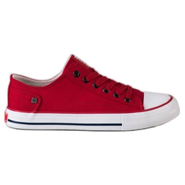 Damen Sneaker Big Star DD274339 rot