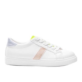 Pastellweiße Estefani Sneakers