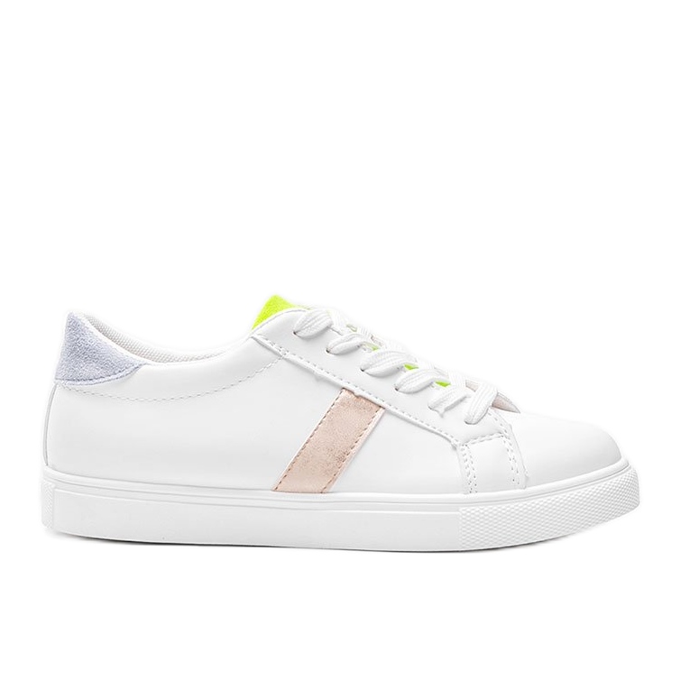 Pastellweiße Estefani Sneakers