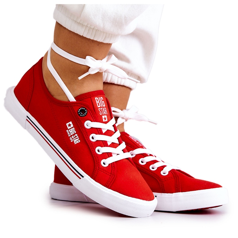 Damen Sneaker Big Star HH274061 Rot