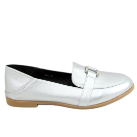 Silber Damen Slipper 4585 Silber silber-