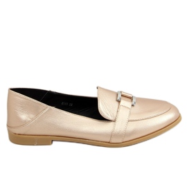 Gold-Damen-Loafer 4585 Gold golden