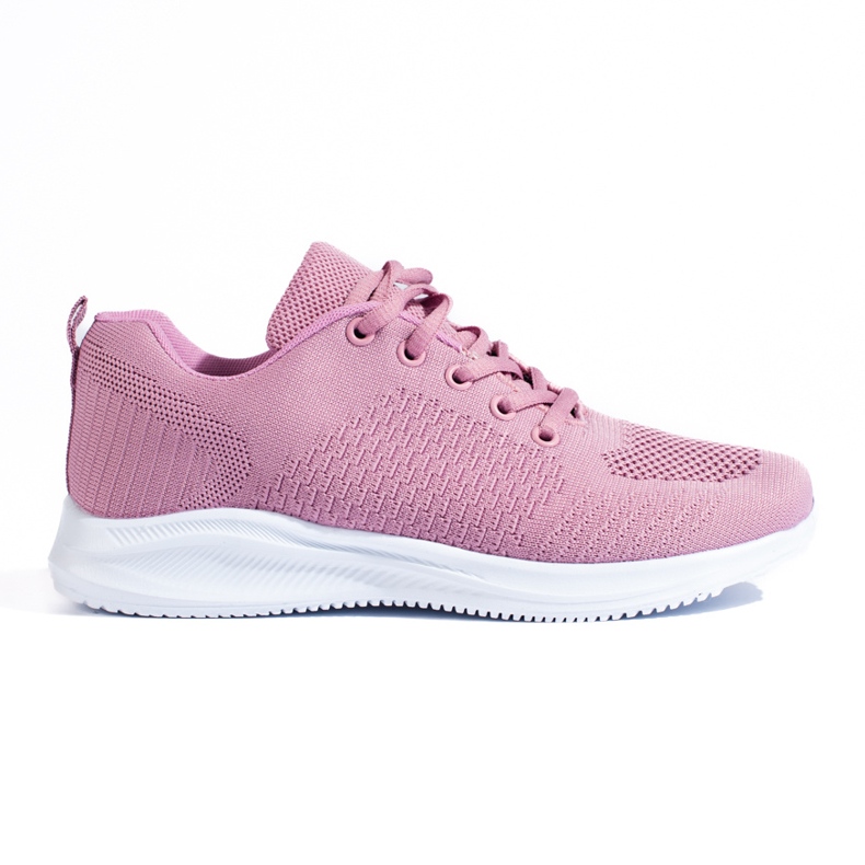 SUPER COOL Leichte durchbrochene Sneaker rosa