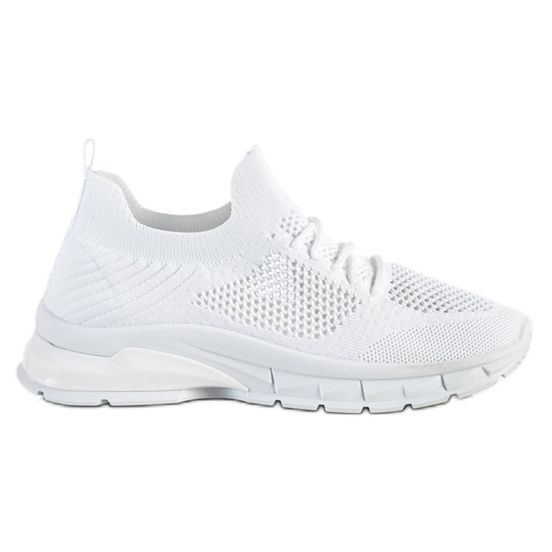 Filippo Schnürsneaker mit Lochmuster weiß