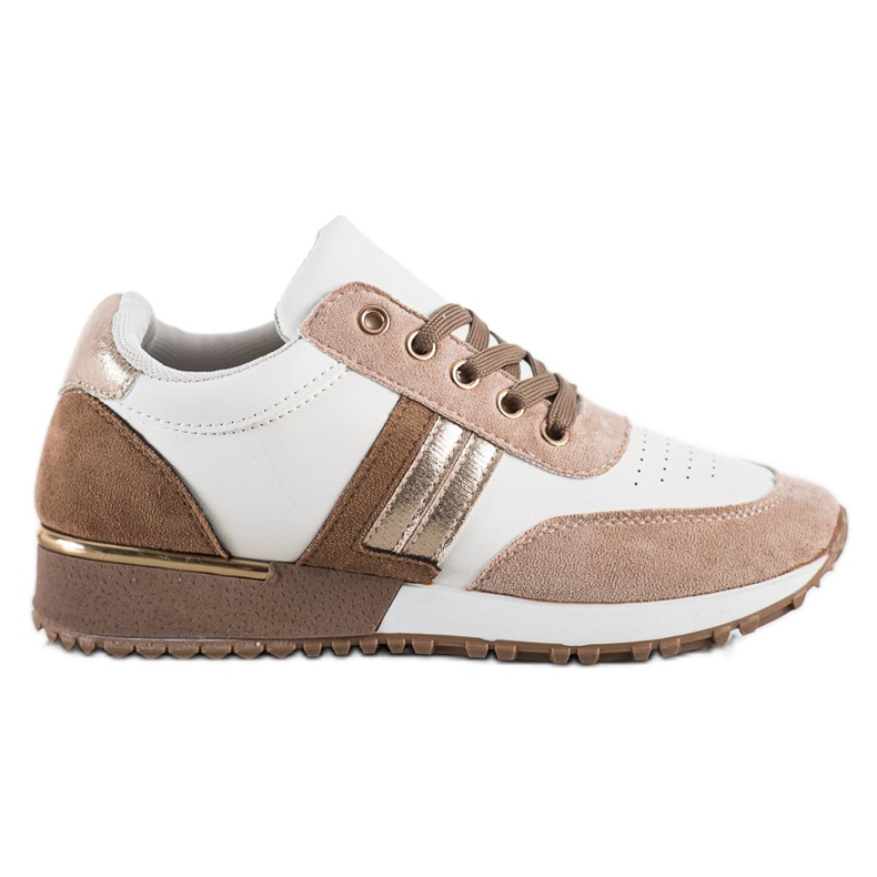 SHELOVET Lässige Turnschuhe weiß mehrfarbig