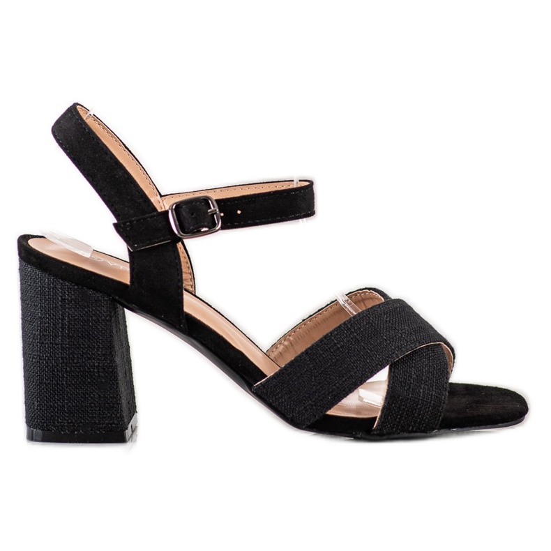 VINCEZA High Heel Sandalen schwarz