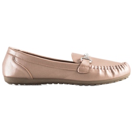 Queentina Elegante Slipper mit Cubic Zirkonia beige