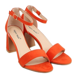 Orange High Heels 8741 Orange
