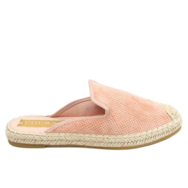 Damen rosa Espadrilles rosa 4821 Pink