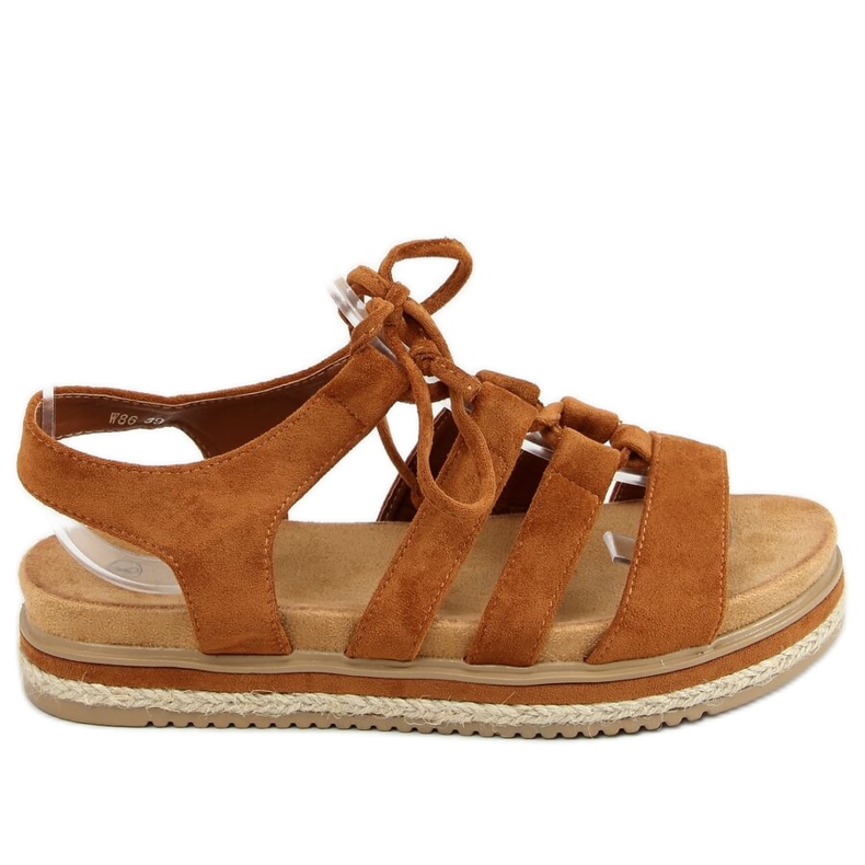 Sandalen Espadrilles Kamel W86 Kamel braun
