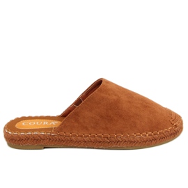 Espadrilles vollfarbig camel 3899 Camel braun