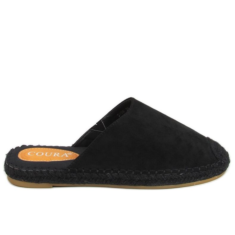 Espadrilles vollfarbig schwarz 3899 Schwarz