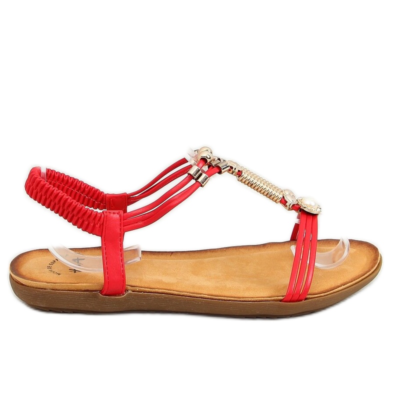 Rote Damensandalen H075 Rojo