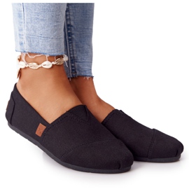 EVE Schwarze Espadrilles für Damen nach Feierabend