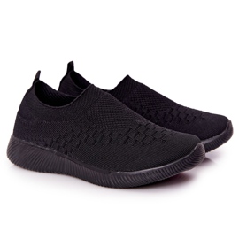 EVE Kinder Sportschuhe Slip-On Schwarz Schulausflug
