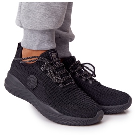 Damen Sportschuhe Memory Foam Big Star HH274298 Schwarz