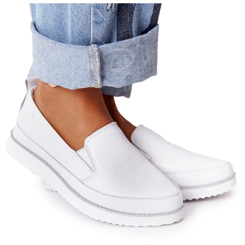 Damen Sneaker Slip-On S.Barski Weiß