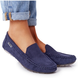 PH1 Wildleder Loafer für Damen Marineblau San Marino