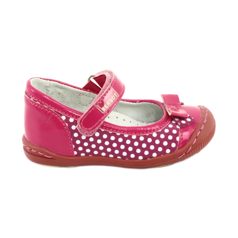 Ballerinas für Mädchen Ren But 1405 rosa weiß