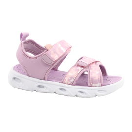 American Club Leichte Sportsandalen RL30/21 lila