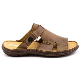 Polbut Herrenhausschuhe 356 braun