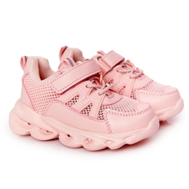 Kinder Sneakers mit beleuchteter Sohle Led Pink So Cool! rosa