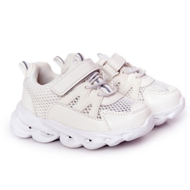 Kinder Sneakers mit beleuchteter Sohle Led White So Cool! weiß