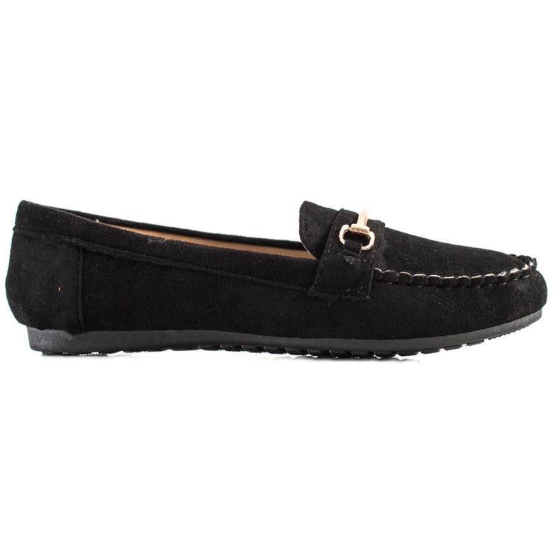 SHELOVET Kalsic Wildleder-Loafer schwarz