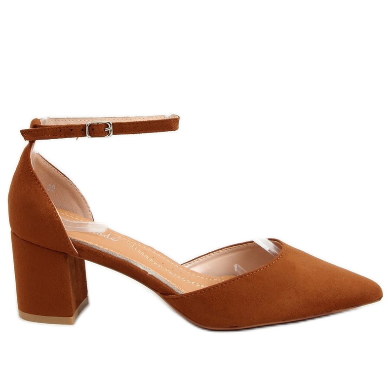 Pumps offen braun 7584 Camel