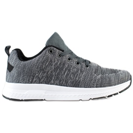 SHELOVET Leichte Sneaker zum Schnüren grau