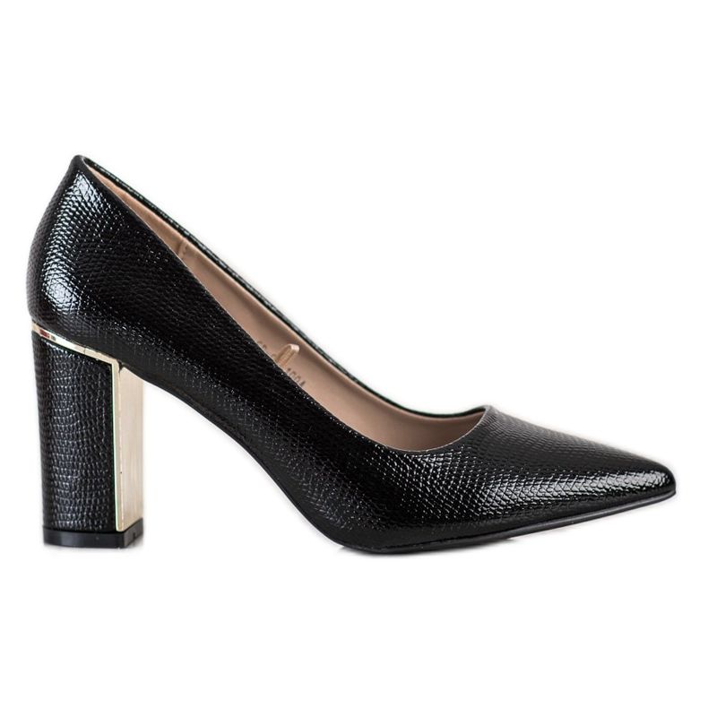Goodin Stylische Pumps auf High Heels schwarz