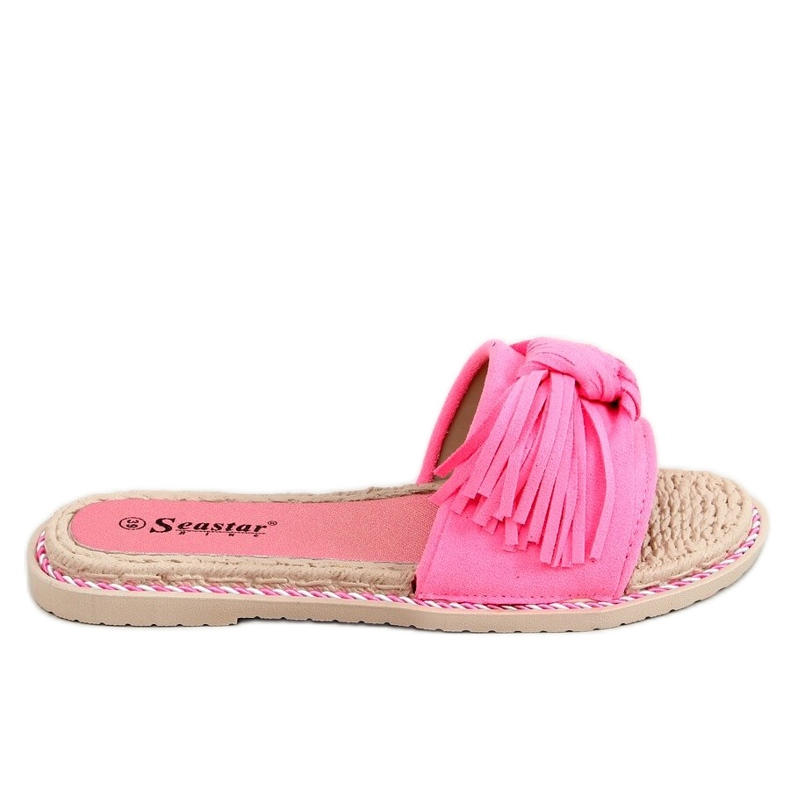 Fuchsia Damenhausschuhe CK159 Fushia rosa