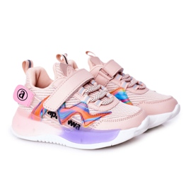 Apawwa Sportschuhe für Kinder Turnschuhe Pink Jump Jump rosa