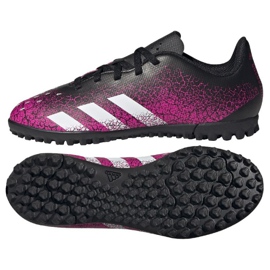 Adidas Predator Freak .4 Tf Jr FW7537 Fußballschuhe mehrfarbig rosa