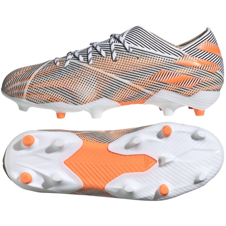 Adidas Nemeziz.1 Fg Jr FW7357 Fußballschuhe marineblau, mehrfarbig grau