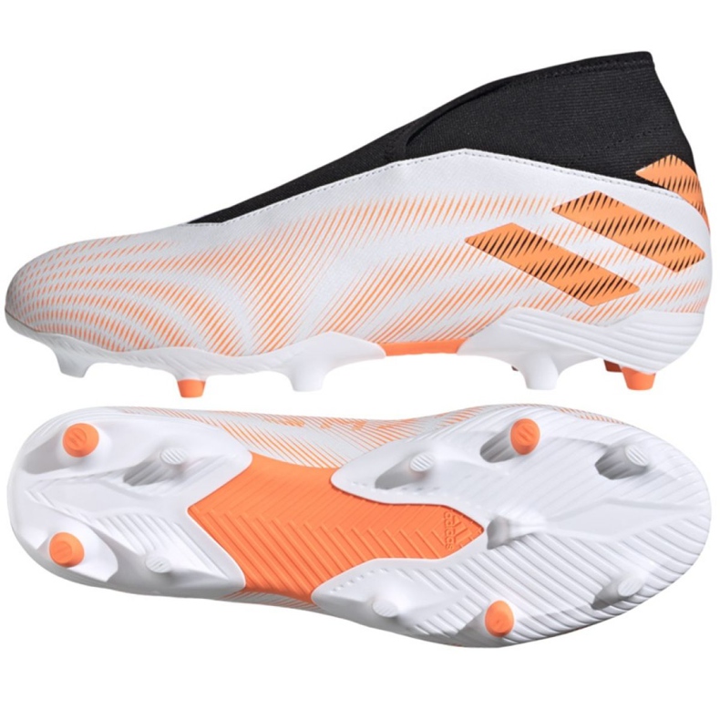 Adidas Nemeziz.3 Fg Ll M FW7340 Fußballschuhe mehrfarbig weiß