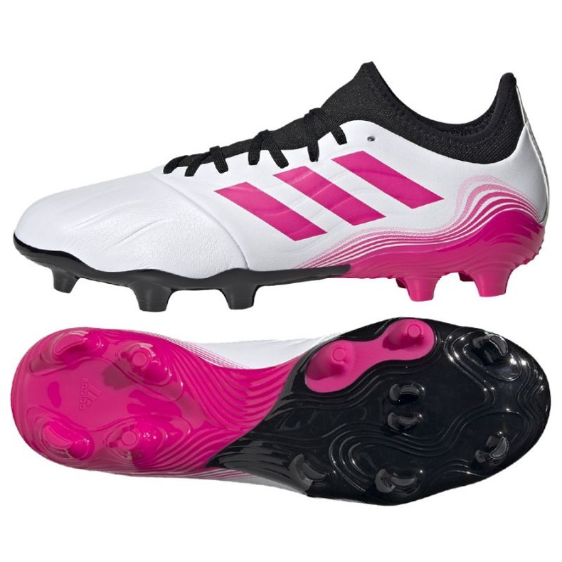 Adidas Copa Sense.3 Fg M FW7934 Fußballschuhe marineblau, weiß, rosa weiß